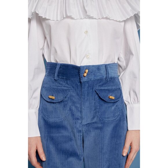 La Veste Clovis Pants in Blue - Picture 3 of 6